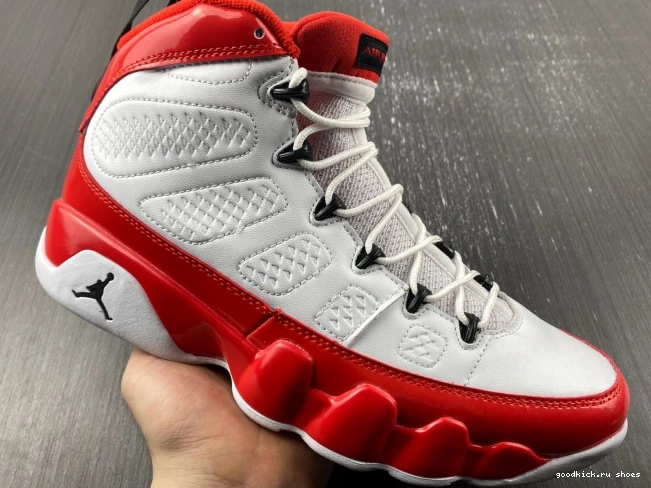 Air 302370-160 9 White Gym Red Retro Jordan 0715